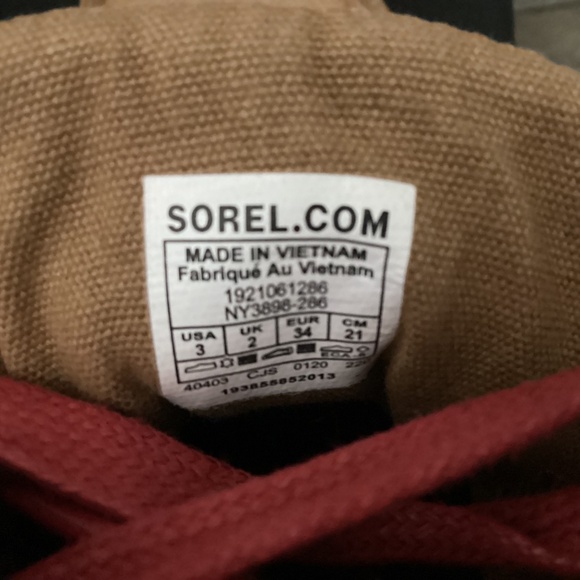 SOREL Madson Waterproof Moc Toe Boot (Little Kid) 3 M - Picture 7 of 9